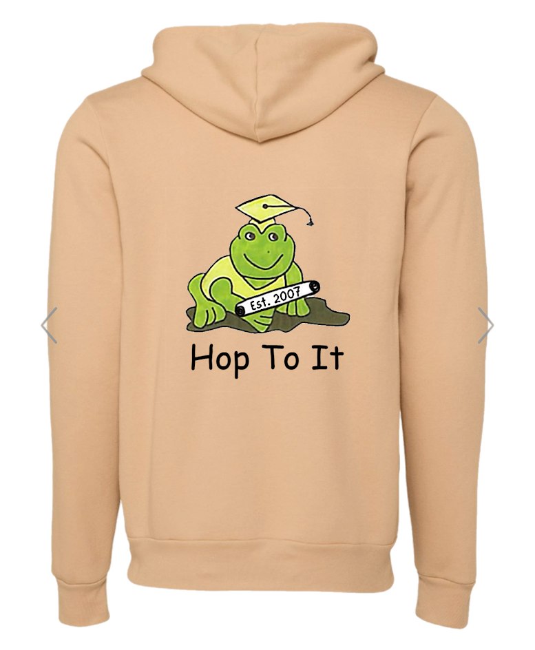 Hop To It Adult Zipper Hoodies