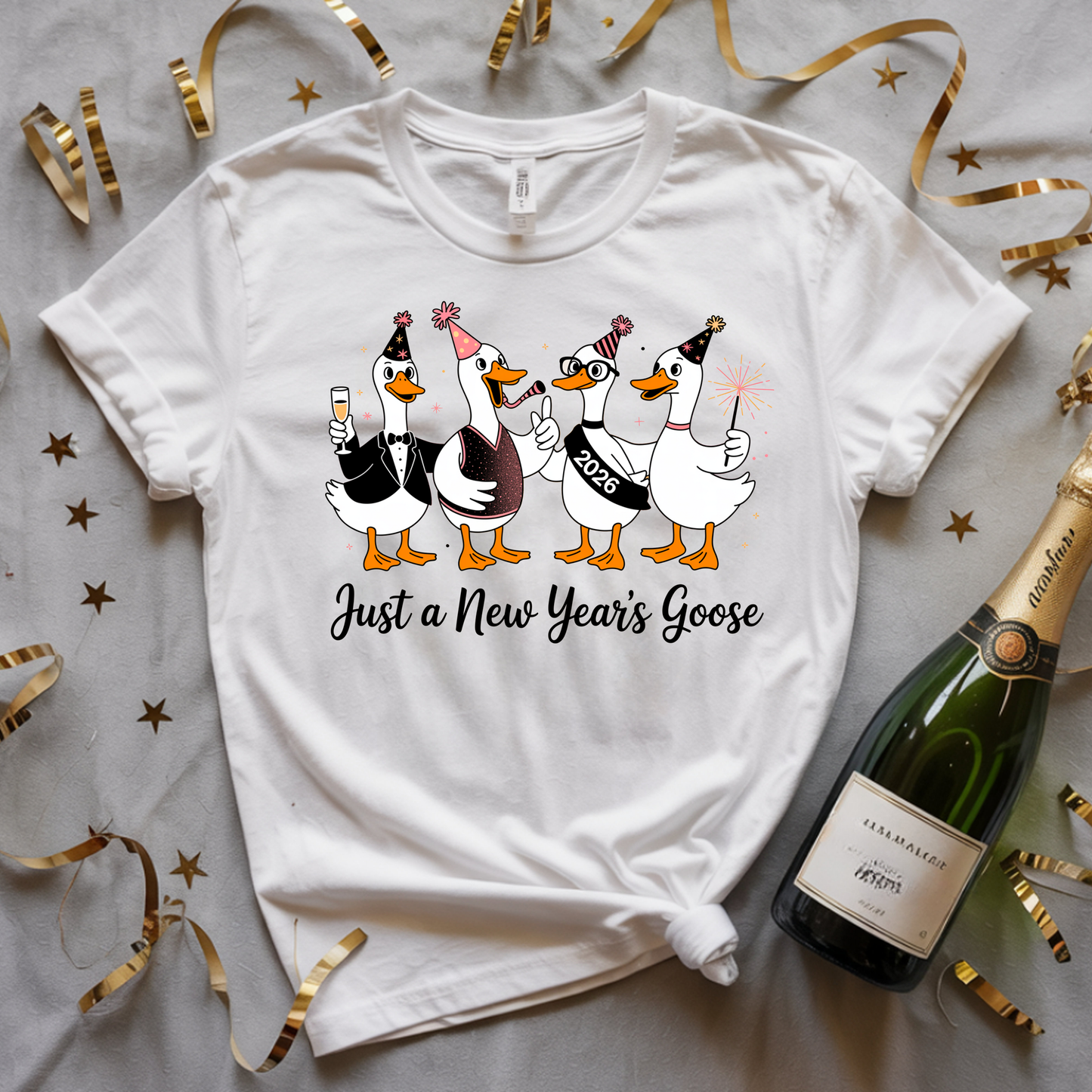 Just a New Year's Goose