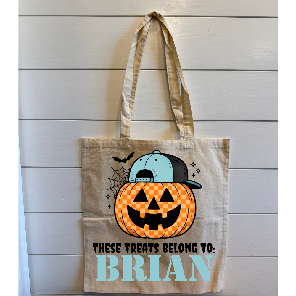 Halloween Customizable Treat Bag