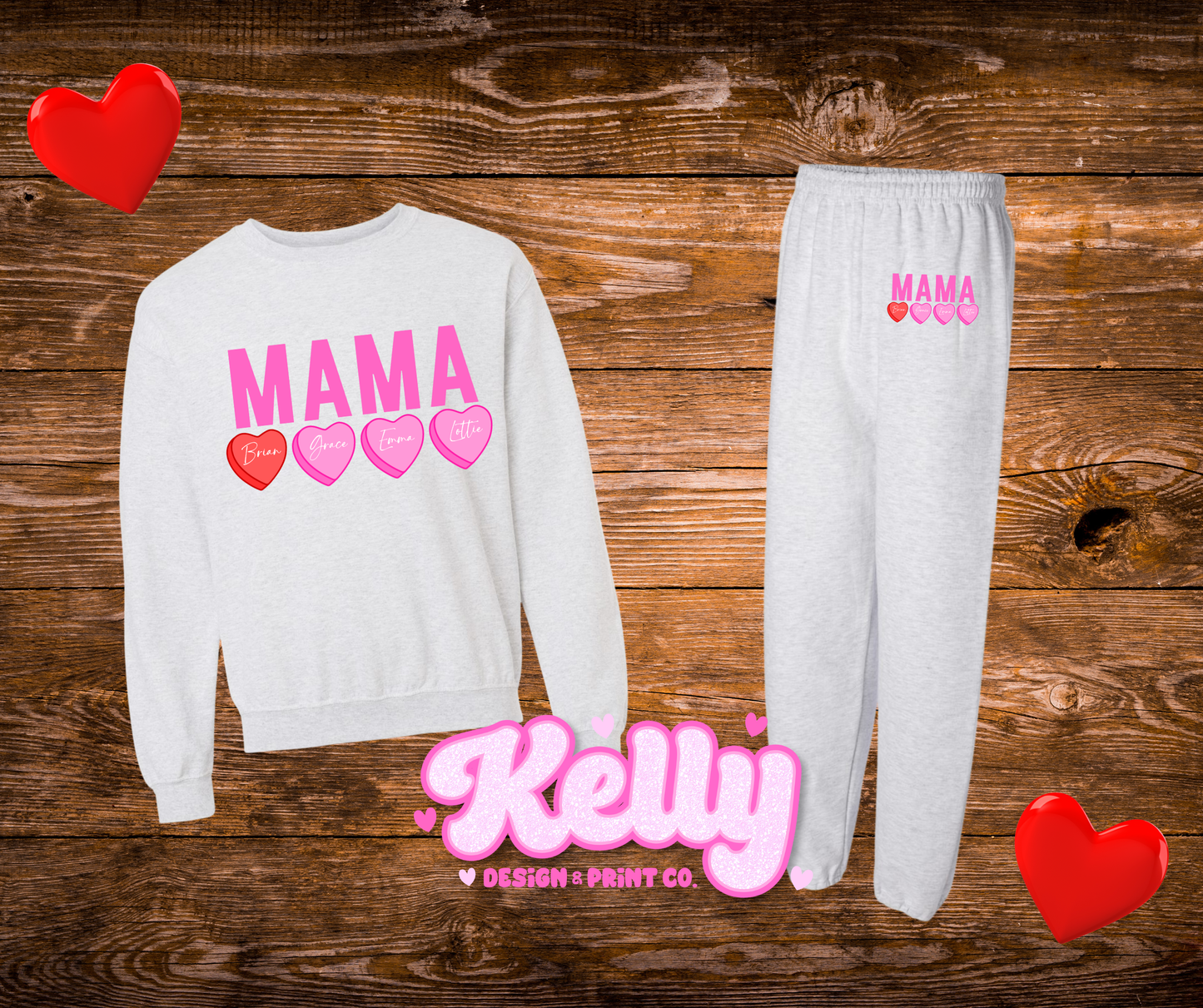 Customizable Mama Sweat Set