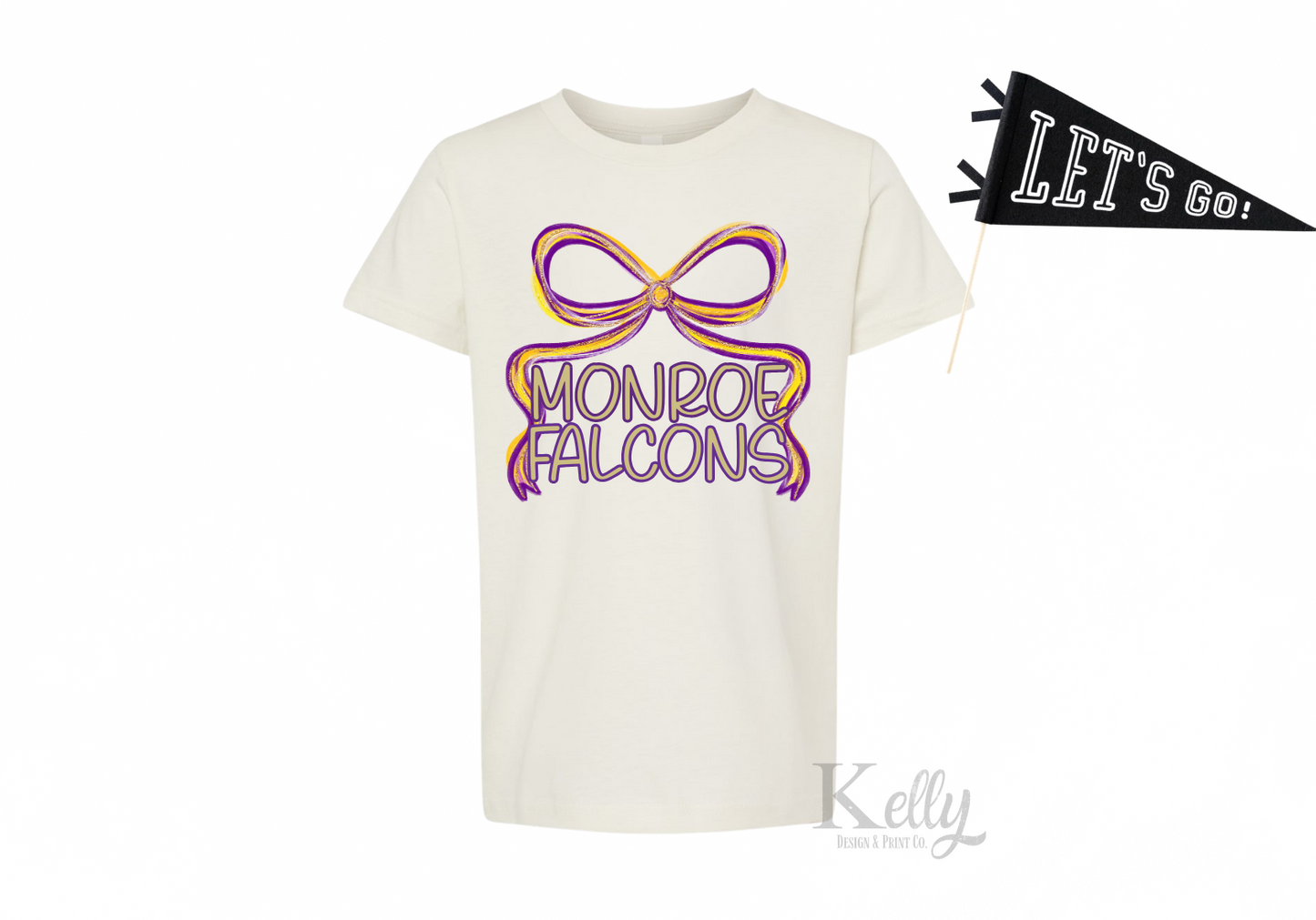 Monroe Falcons T-Shirt Or Sweatshirt