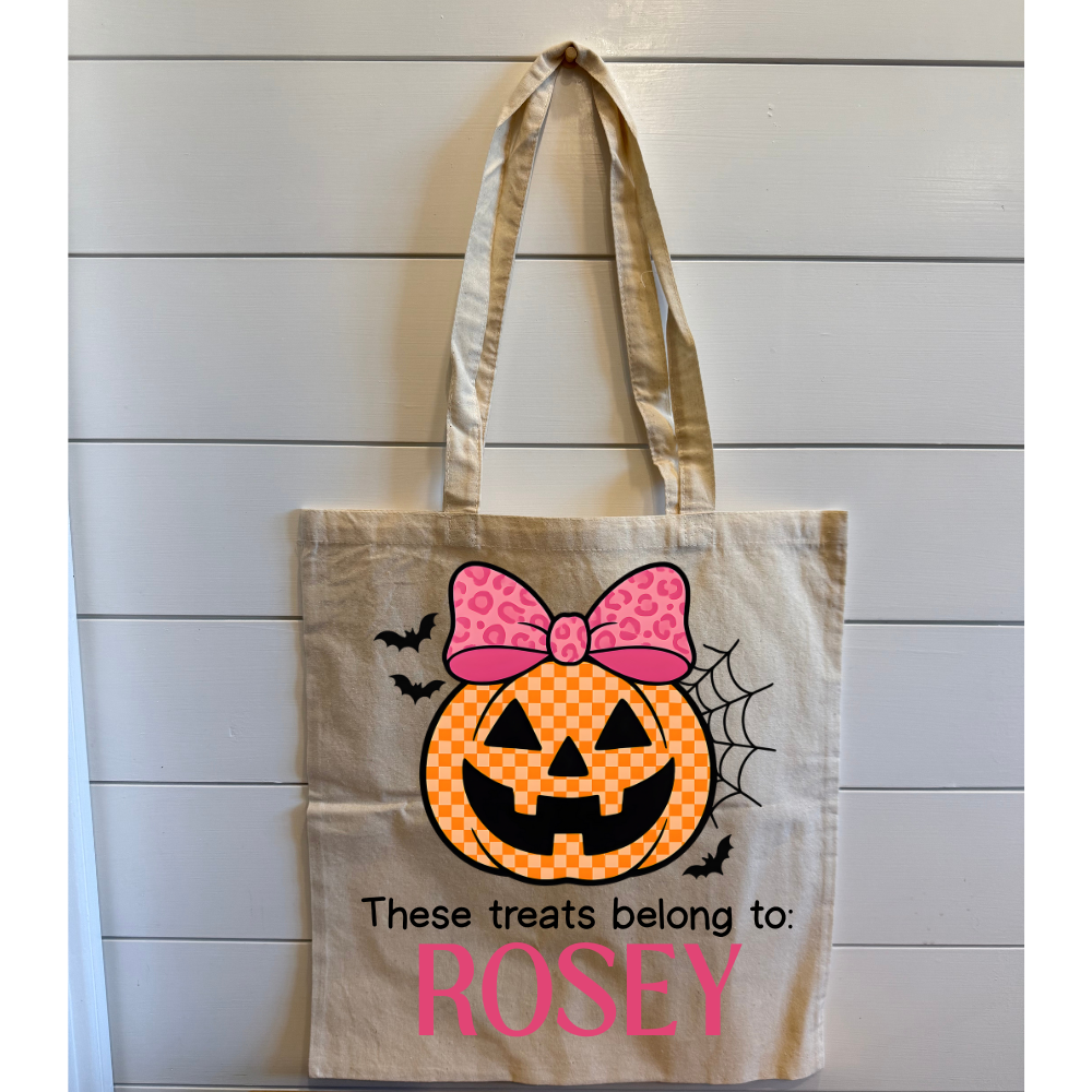 Halloween Customizable Treat Bag