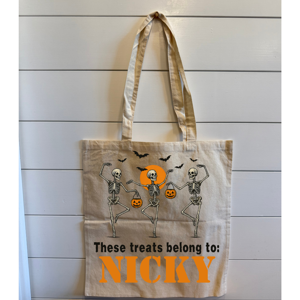 Halloween Customizable Treat Bag