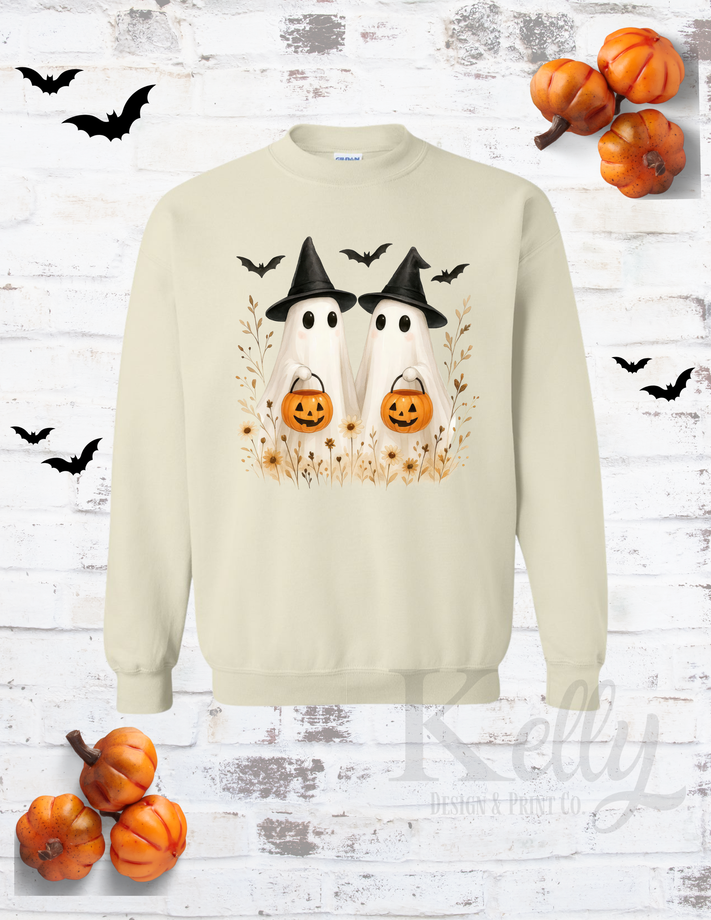 Halloween Designed Crew Neck