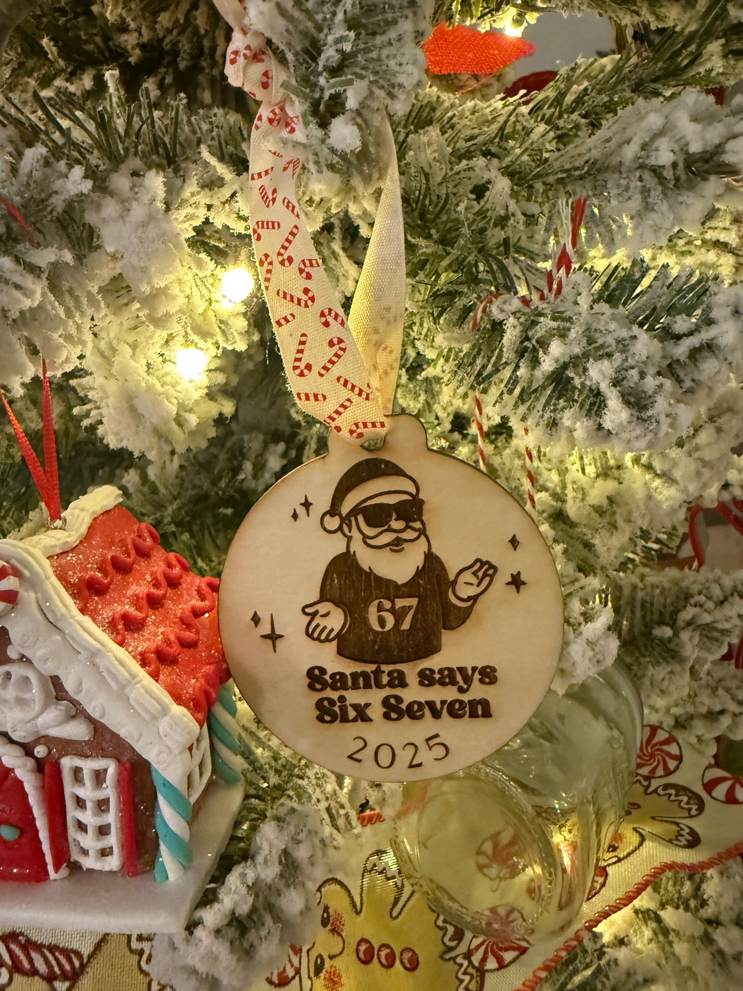 Santa 67 Ornament