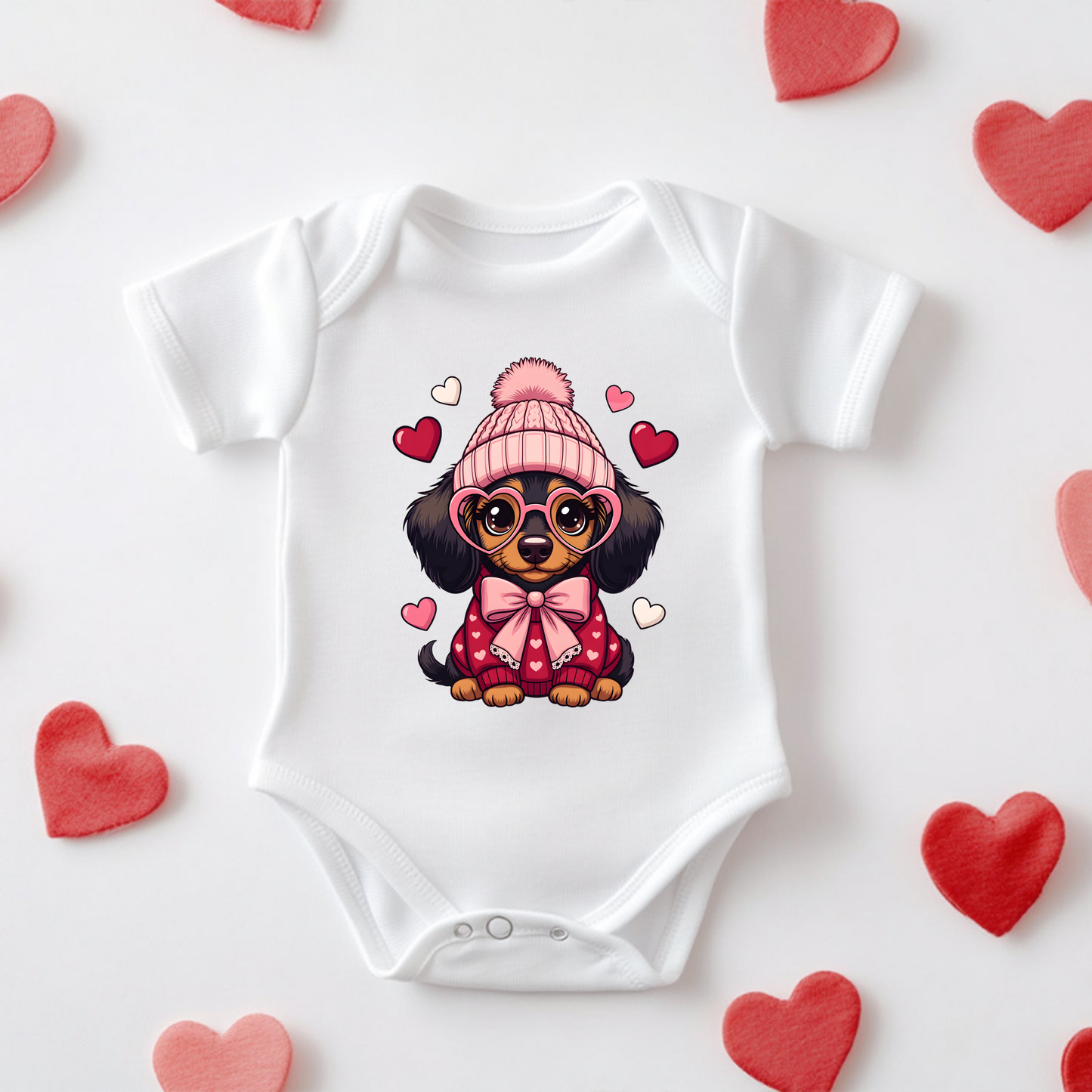Valentines Puppy Design