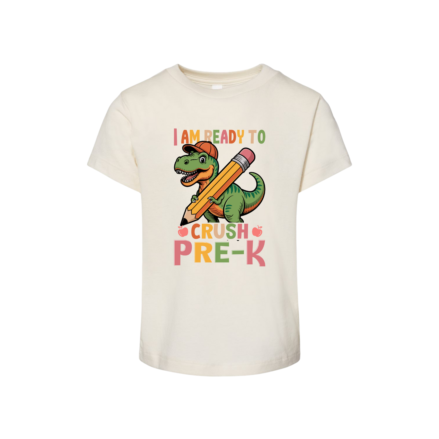 Back To School "I Am Ready To Crush Pre-K" Youth Tee