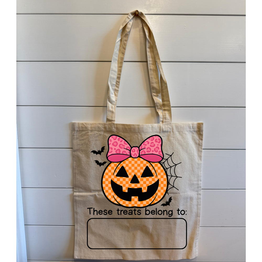 Halloween Blank Treat Bag