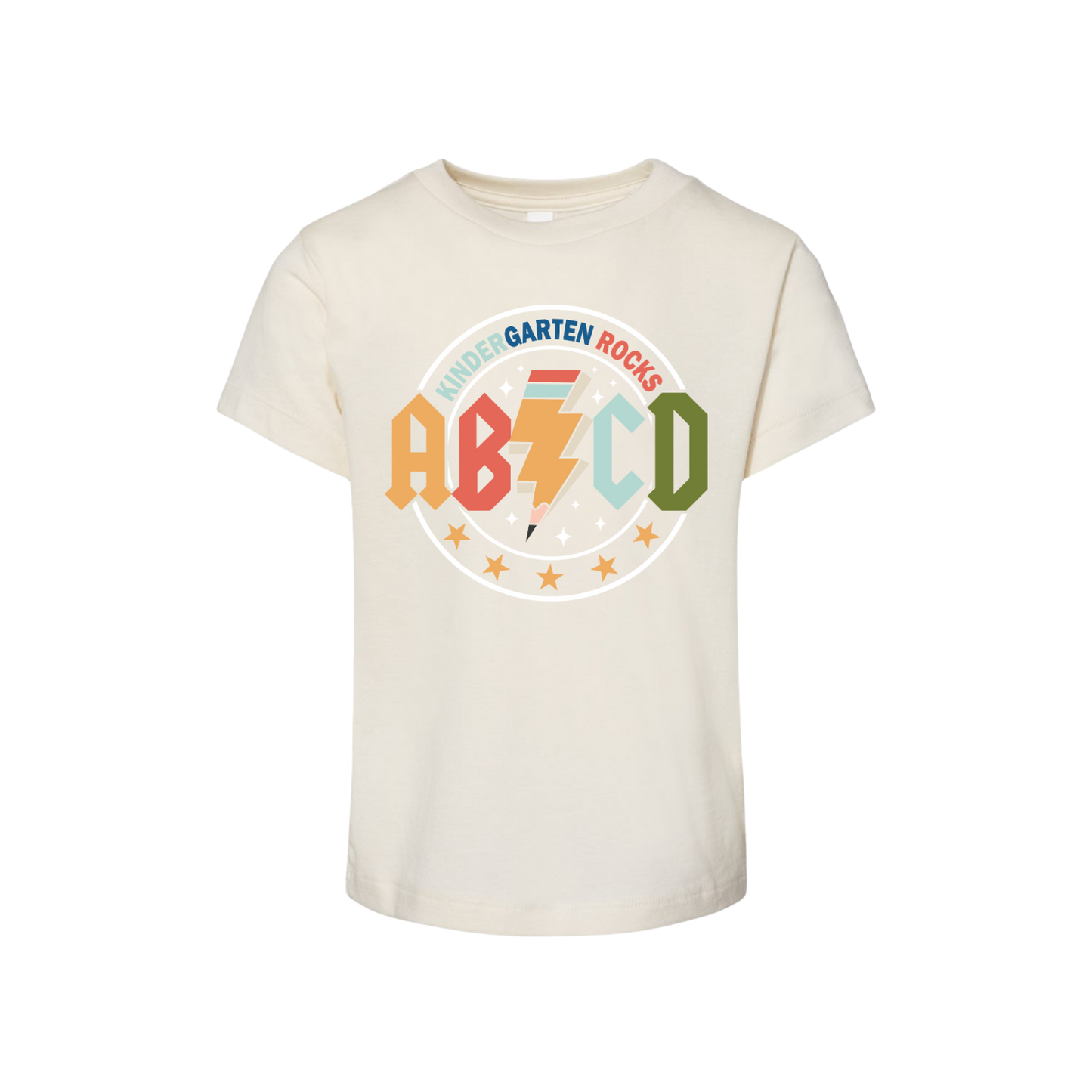 Back To School Kindergarten Rocks AB/CD Youth Tee