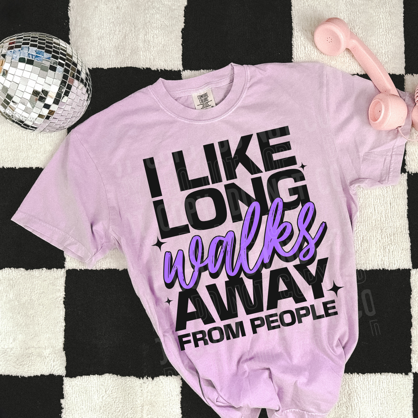 I Like Long Walks Away From People