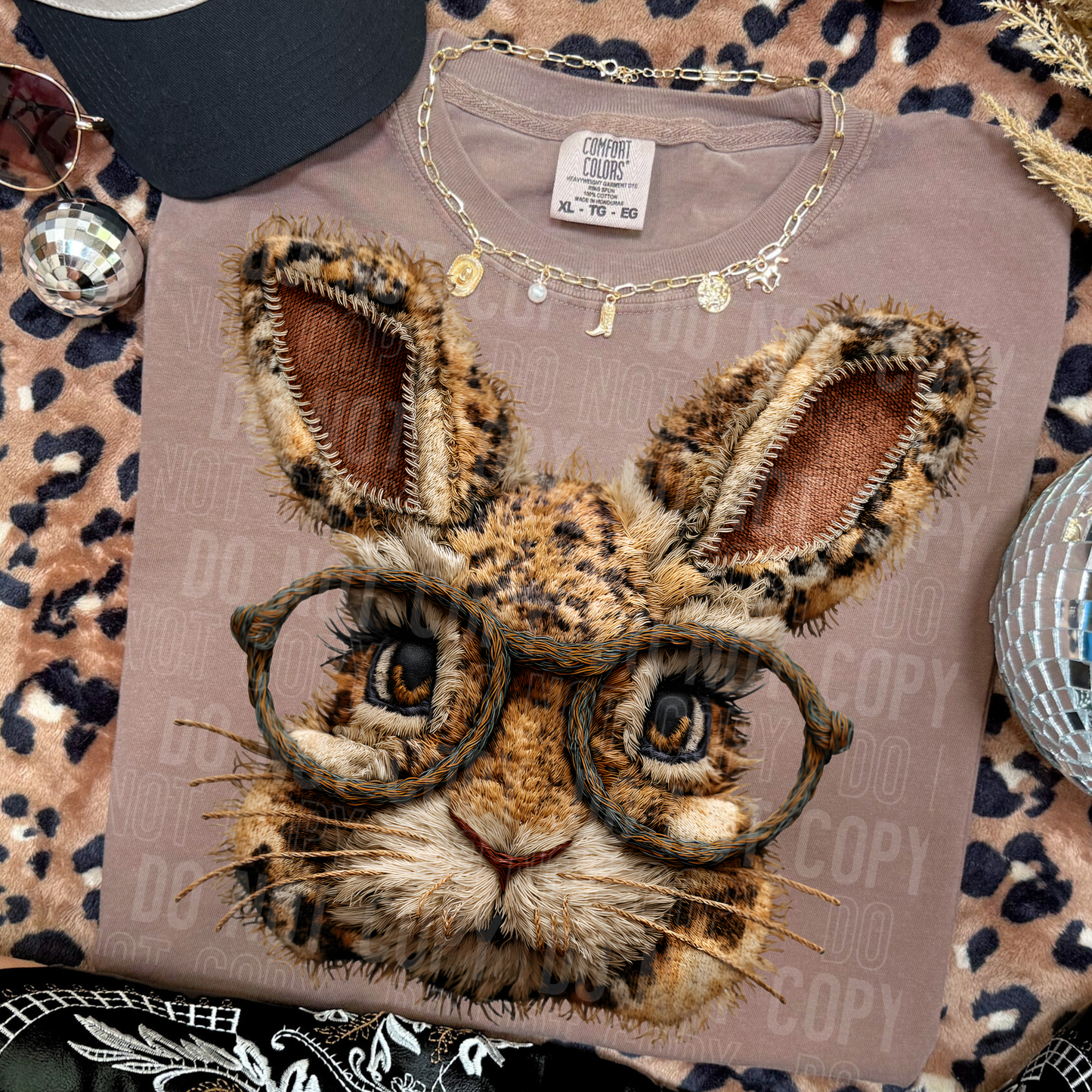 Leopard Print Bunny