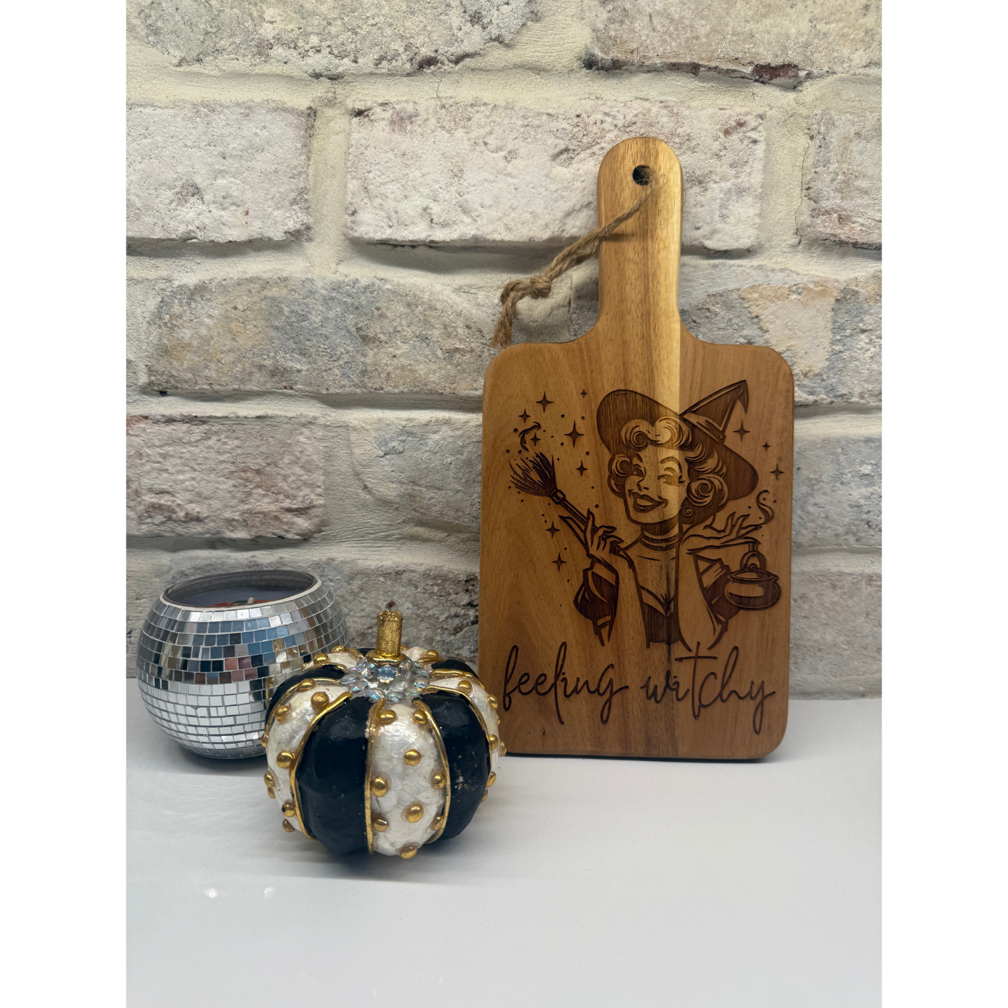 Halloween Pre-Engraved Cutting Board 5.875"x11.75"