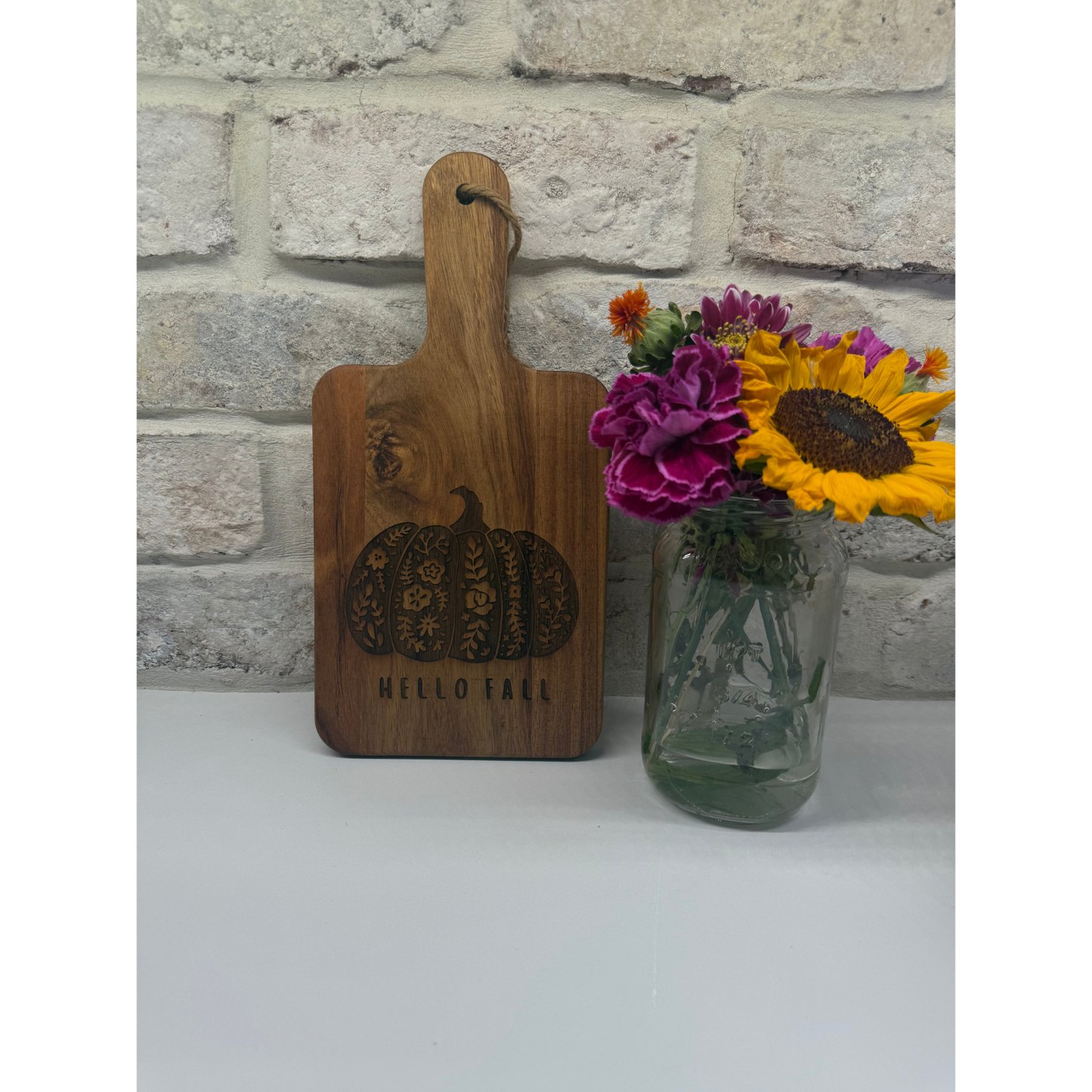 Fall Pre-Engraved Cutting Board 5.875"x11.75"
