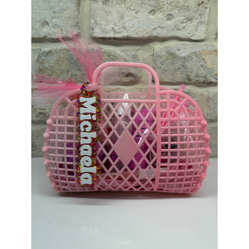 Kids Hand Bag With Customizable Bag Tag