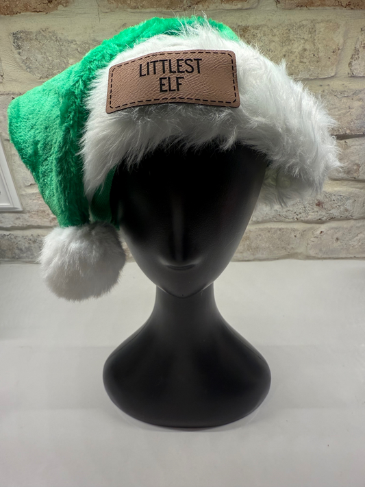 Littlest Elf Santa Hat Green
