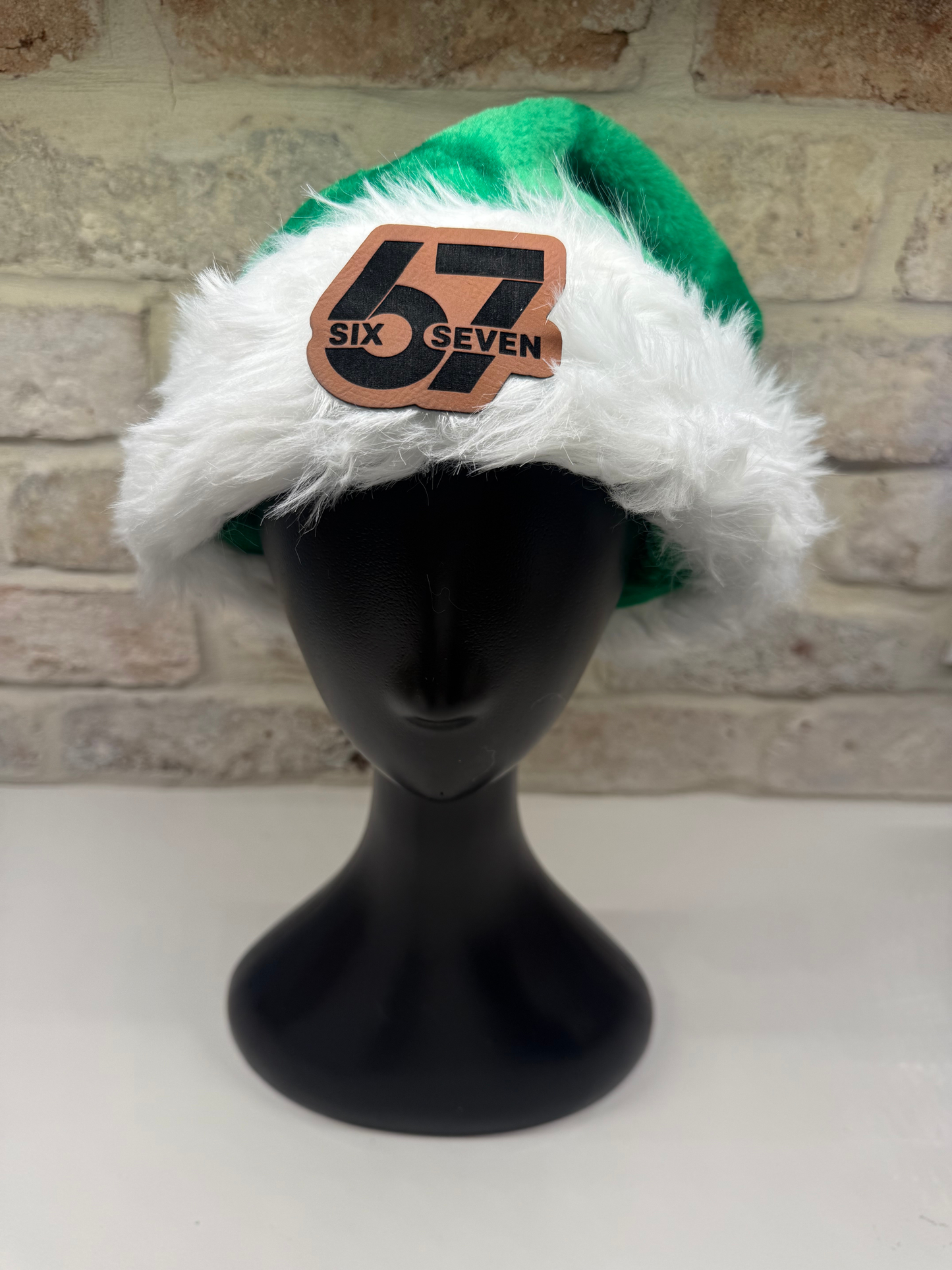 67 Santa Hat Green