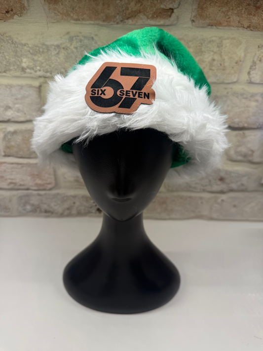 67 Santa Hat Green