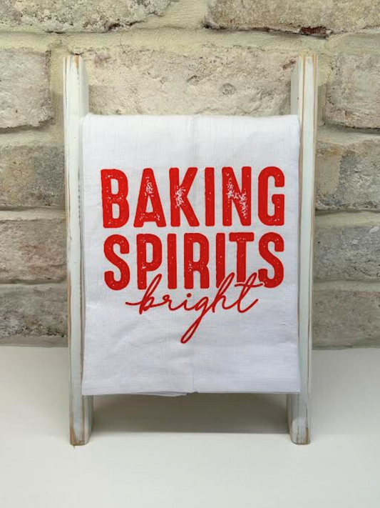 Baking Spirits Bright Tea Towel