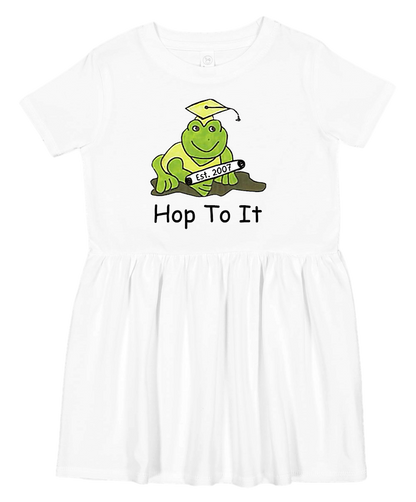 Hop To It Toddler Jersey Dress