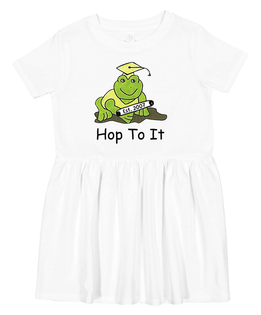 Hop To It Toddler Jersey Dress