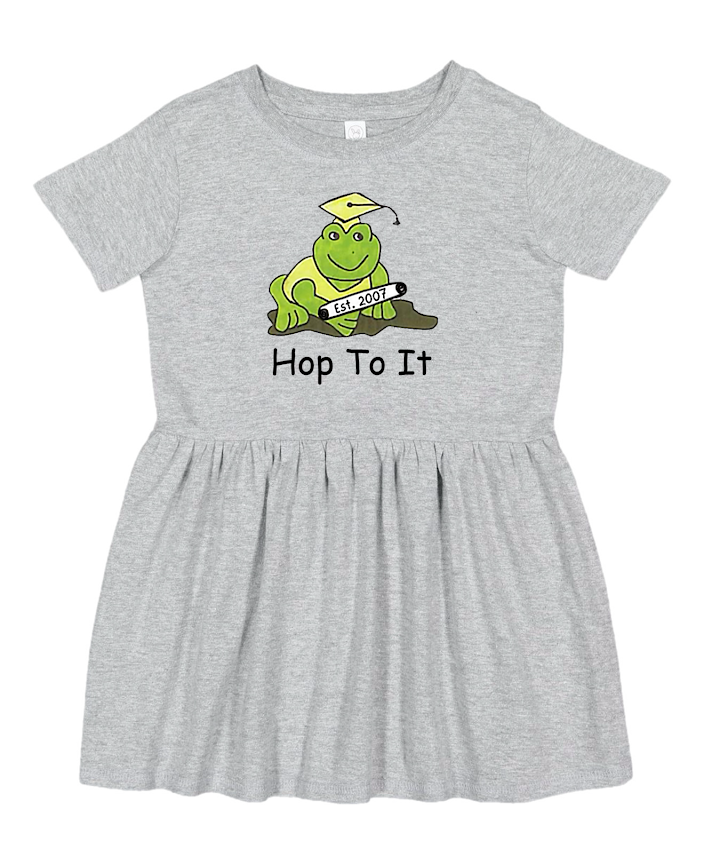 Hop To It Toddler Jersey Dress