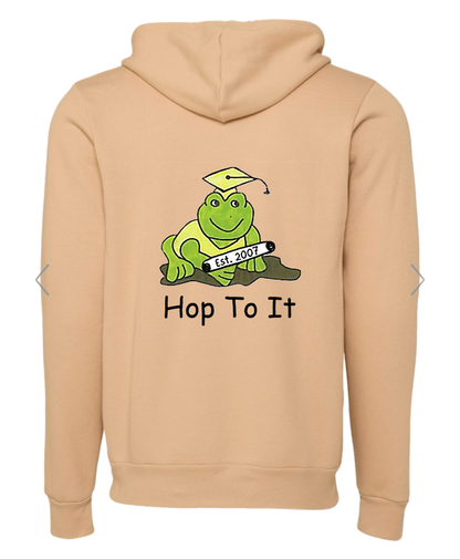 Hop To It Adult Zipper Hoodies