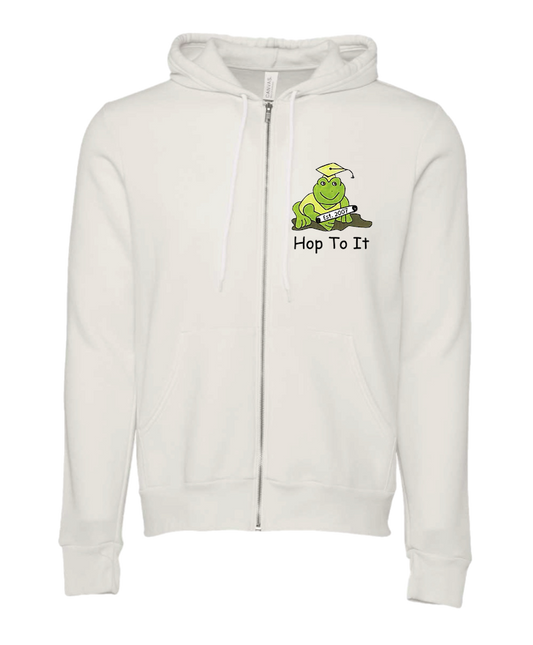 Hop To It Adult Zipper Hoodies