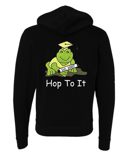 Hop To It Adult Zipper Hoodies