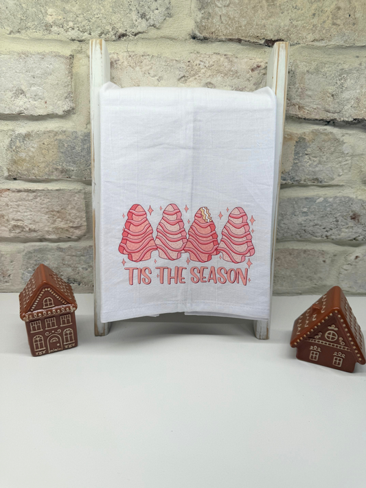 Tis The Season Tea Towel