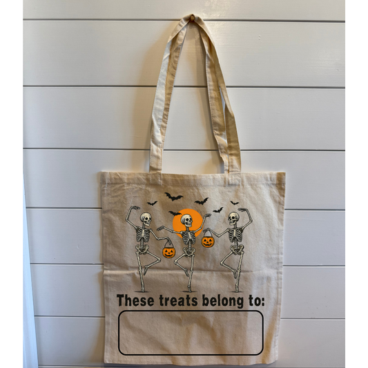 Halloween Blank Treat Bag