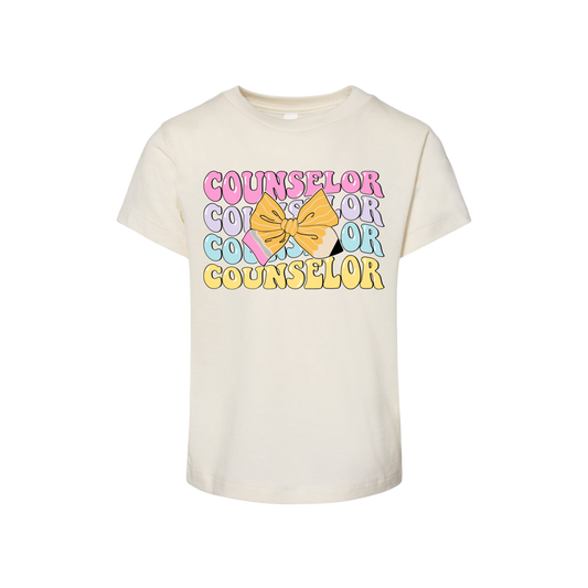Back To School Counselor Adult Tee
