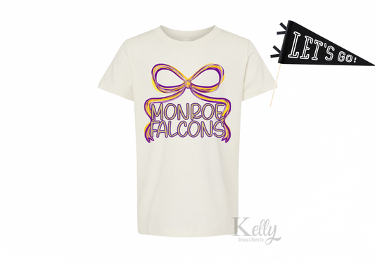 Monroe Falcons T-Shirt Or Sweatshirt