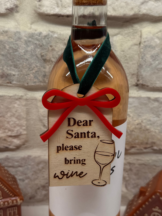 Wine Bottle Tag