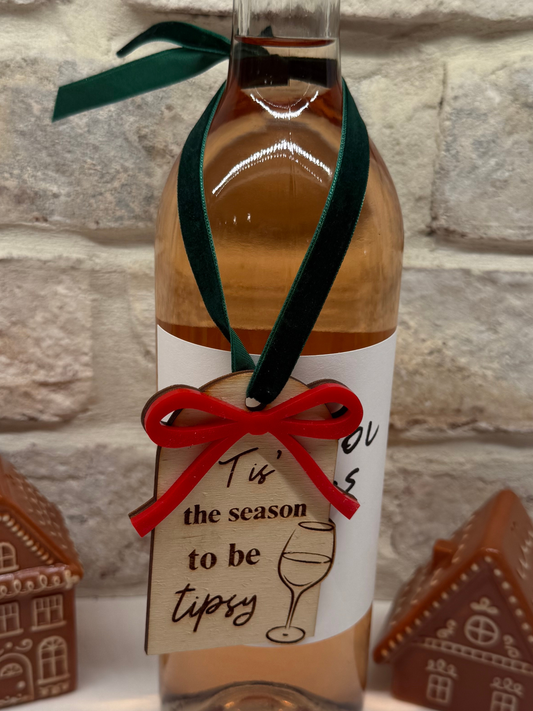 Wine Bottle Tag