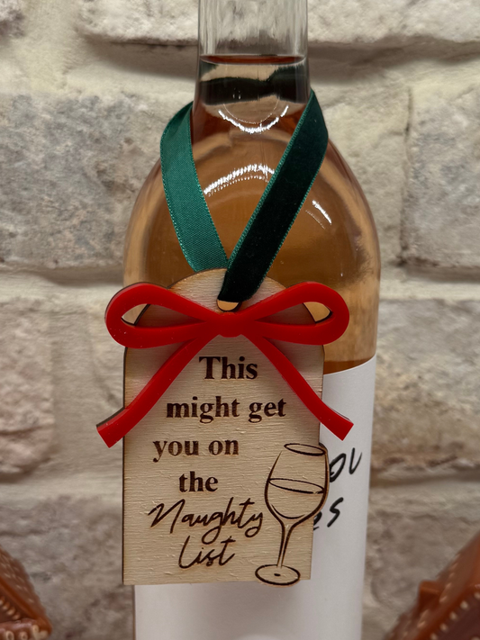 Wine Bottle Tag