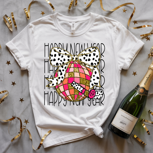Happy New Year Disco Ball (Front)