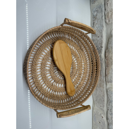 Customizable Wood Hair Brush