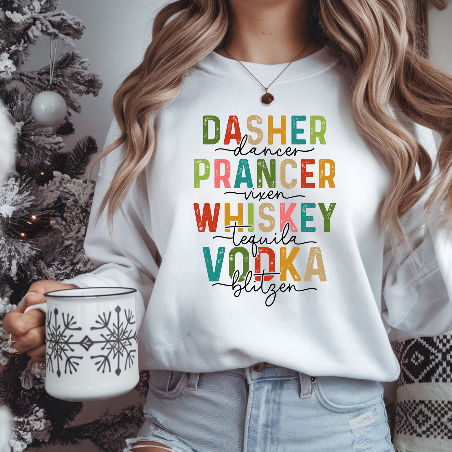 Dasher Prancer Whiskey Vodka
