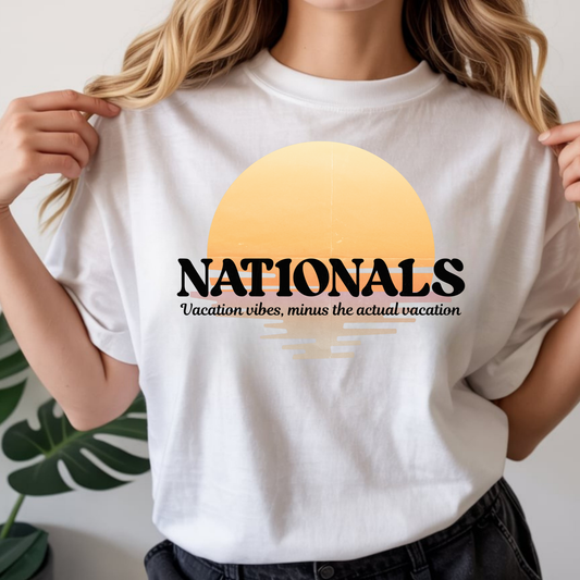 Nationals Vacation Vibes, Minus The Actual Vacation