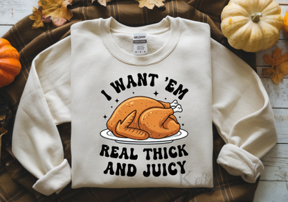 Thanksgiving T-Shirt Or Crewneck