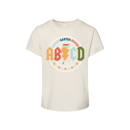 Back To School Kindergarten Rocks AB/CD Youth Tee