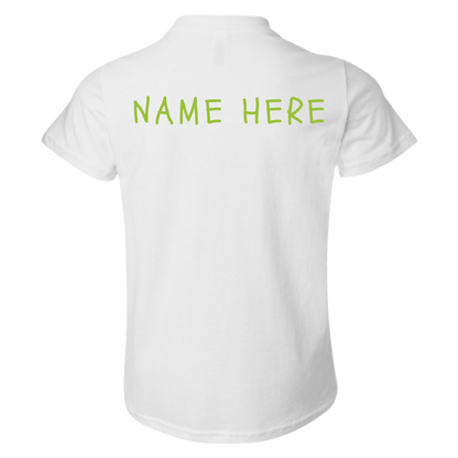 Hop To It 2026 Kindergarten Graduate White Tee (Name On Back)