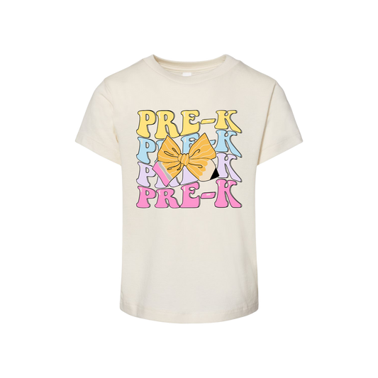 Back To School Pre-K Toddler Tee