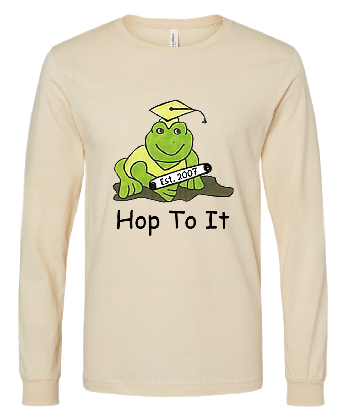 Hop To It Adult Long Sleeve