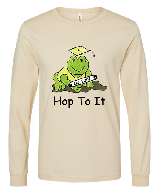 Hop To It Adult Long Sleeve