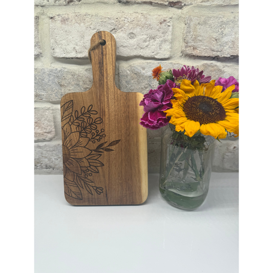 Fall Pre-Engraved Cutting Board 5.875"x11.75"