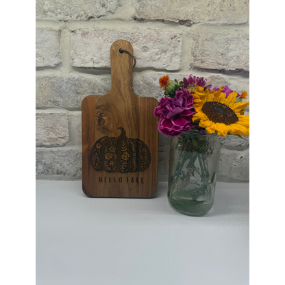 Fall Pre-Engraved Cutting Board 5.875"x11.75"