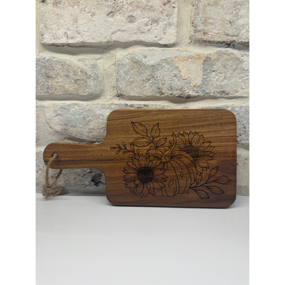 Fall Pre-Engraved Cutting Board 5.875"x11.75"